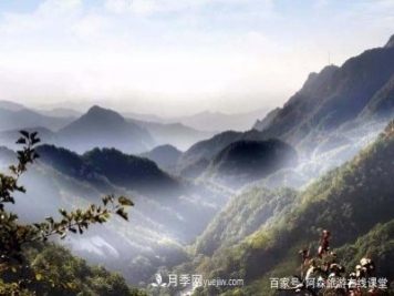 河南天池山森林公园，森林覆盖率98.57％，誉为洛阳“张家界”